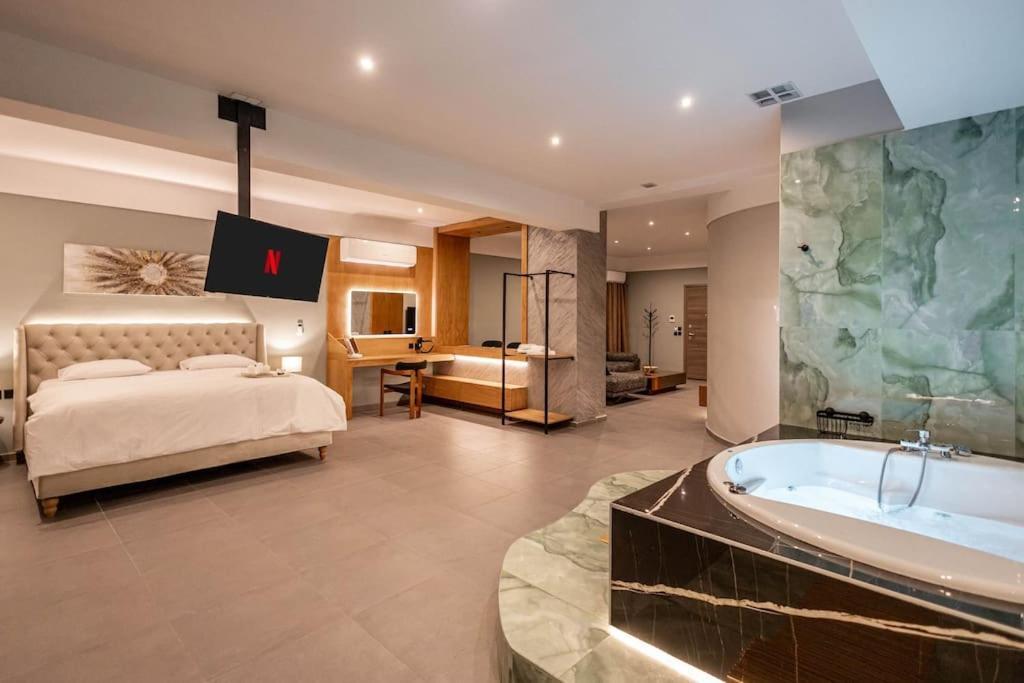 Smaragdi Luxury Jacuzzi Apartment Noho Premium Living Athènes Extérieur photo